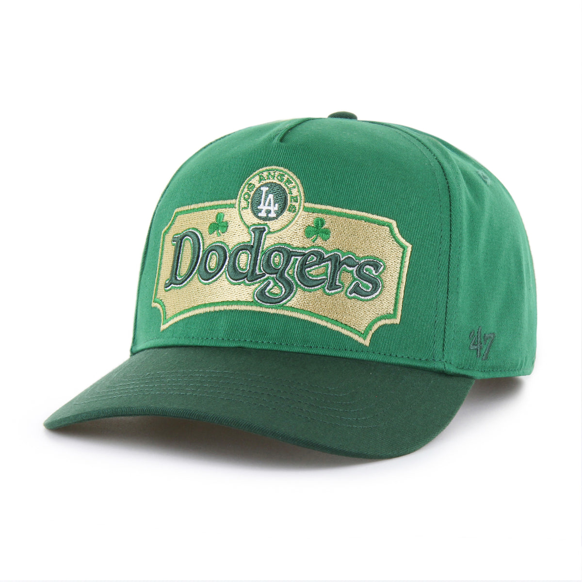 LOS ANGELES DODGERS ST PATTYS DOUBLE SHAMROCK '47 HITCH