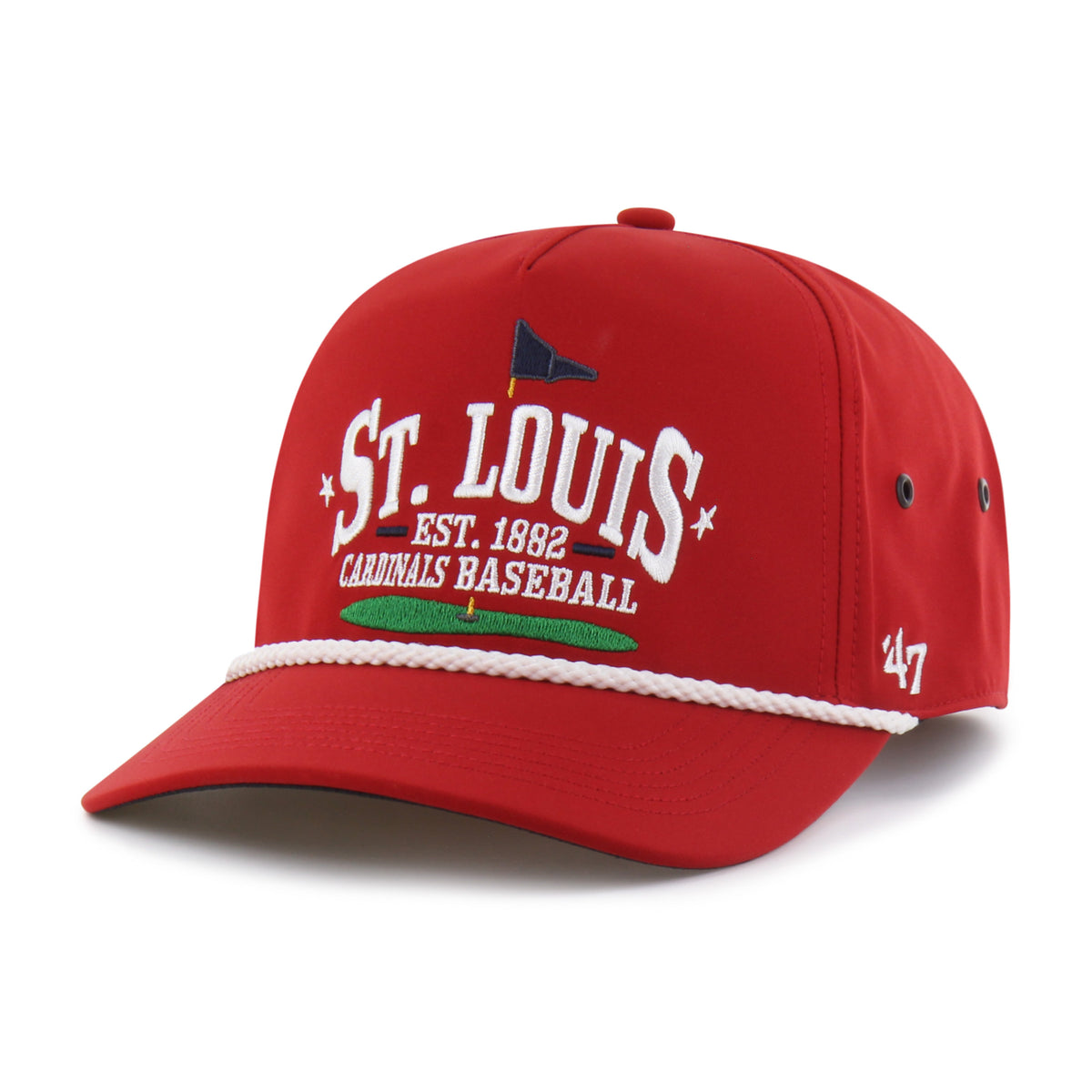 ST. LOUIS CARDINALS FLAGBOUND BRRR '47 HITCH