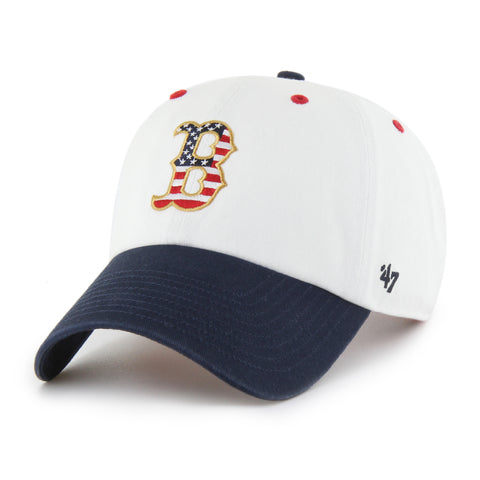 BOSTON RED SOX PATRIOTIC FLAG FILL '47 CLEANUP