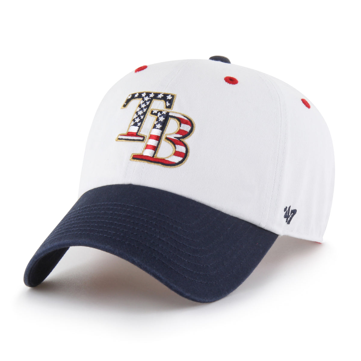 TAMPA BAY RAYS PATRIOTIC FLAG FILL '47 CLEAN UP