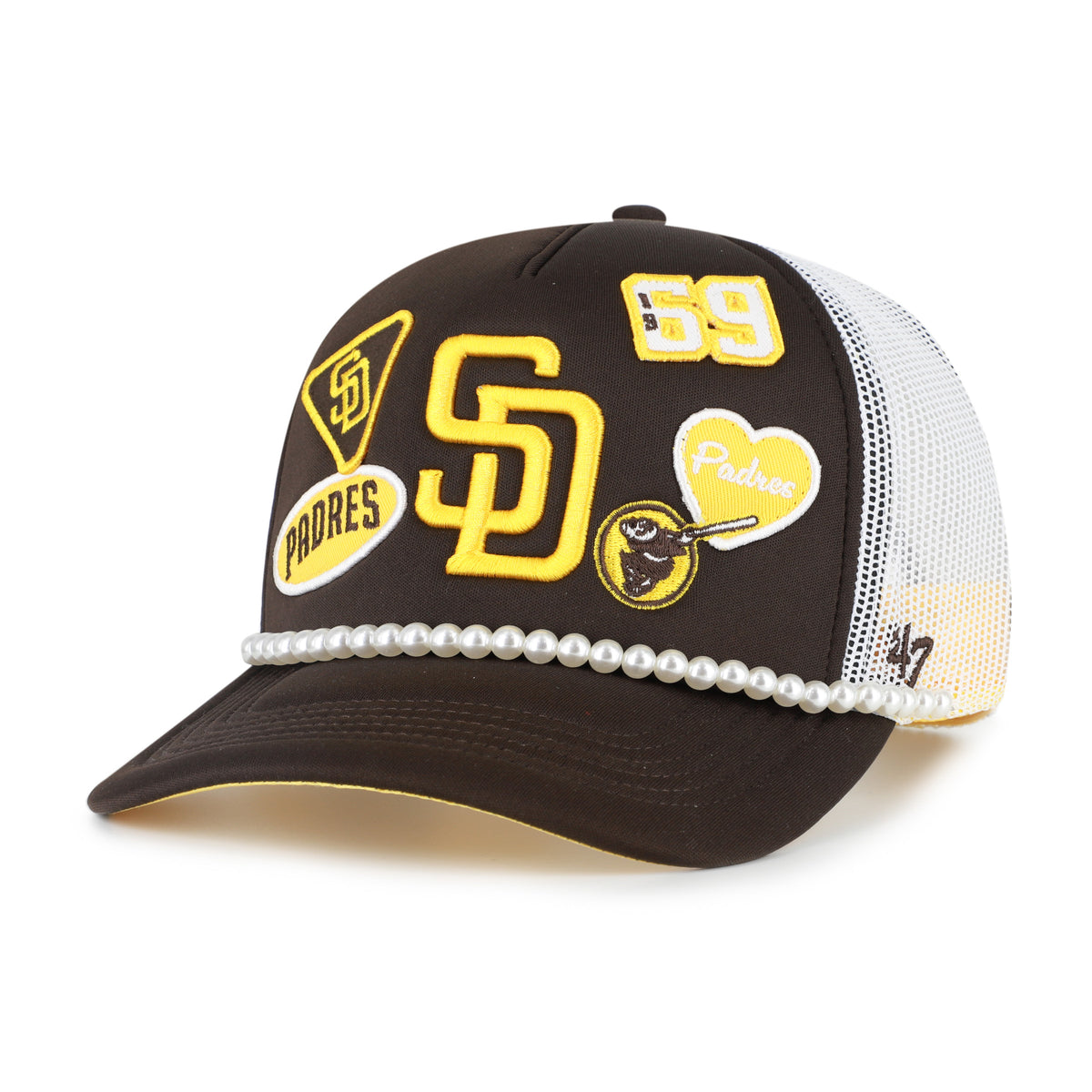 SAN DIEGO PADRES RALLY ON '47 HITCH FM FOAM FRONT