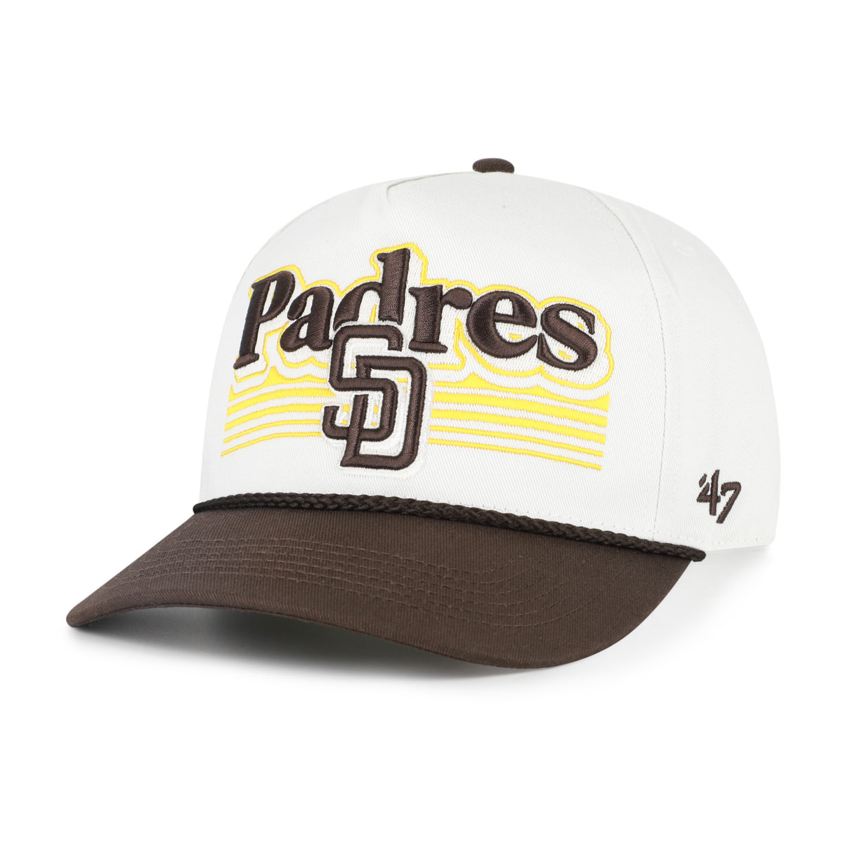 SAN DIEGO PADRES SCRIPT FADE TWO TONE ROPE '47 HITCH
