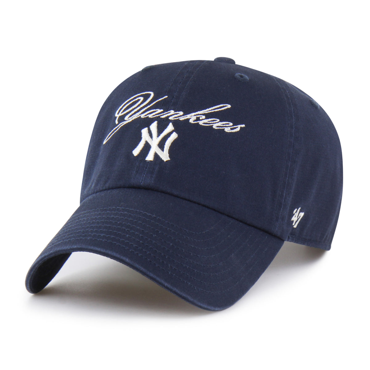 NEW YORK YANKEES SCRIPT '47 CLEAN UP