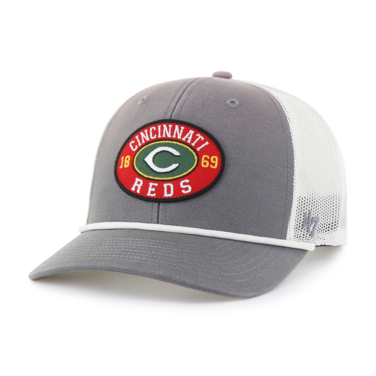 CINCINNATI REDS TIDE SWEEP ROPE '47 TRUCKER