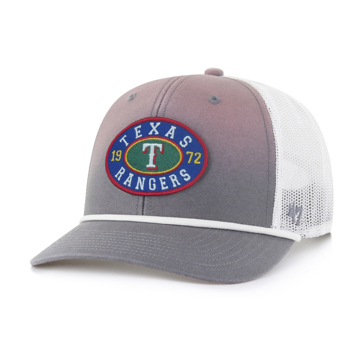 TEXAS RANGERS TIDE SWEEP ROPE '47 TRUCKER