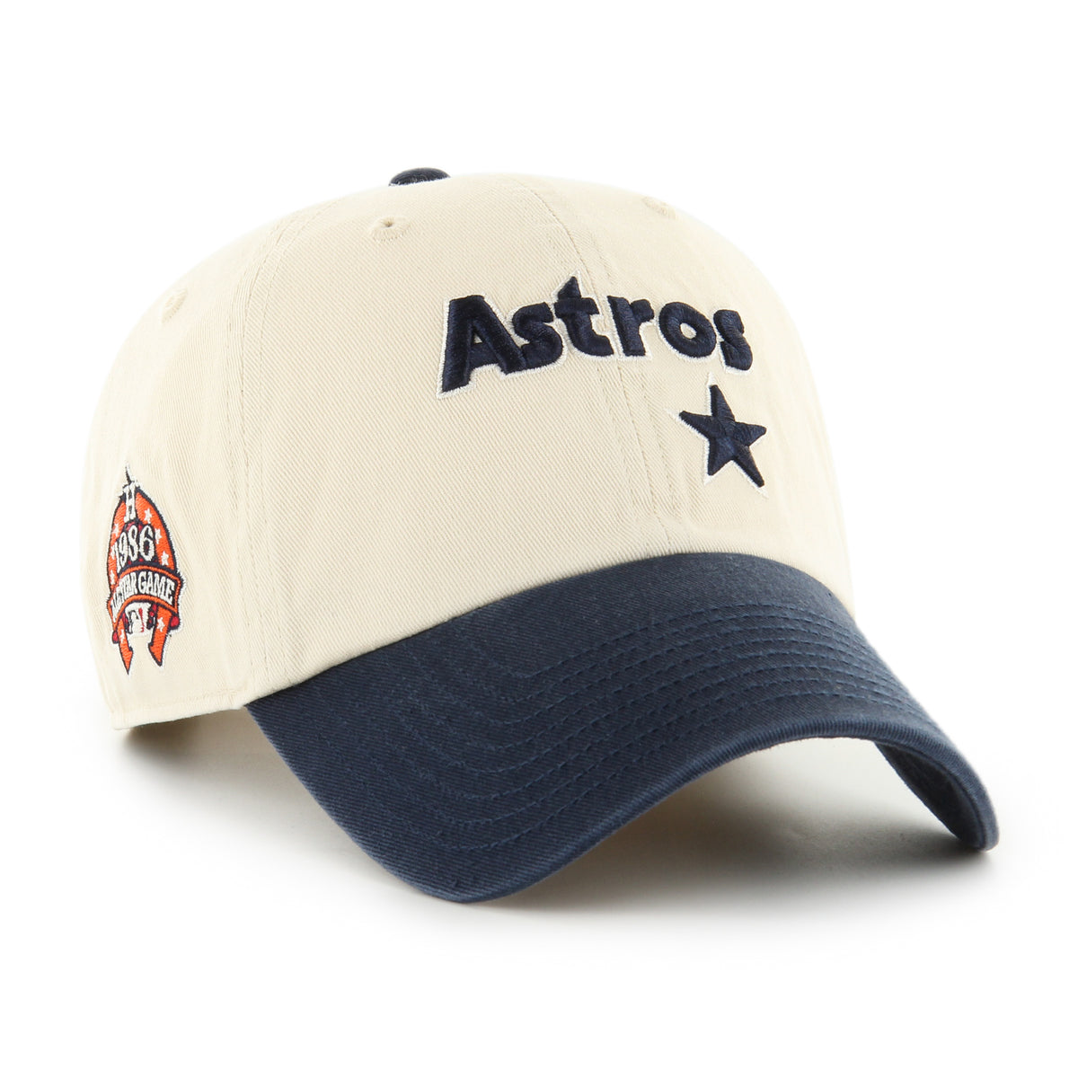 HOUSTON ASTROS COOPERSTOWN ALL STAR GAME BALLPARK SCRIPT SHOT '47 CLEAN UP