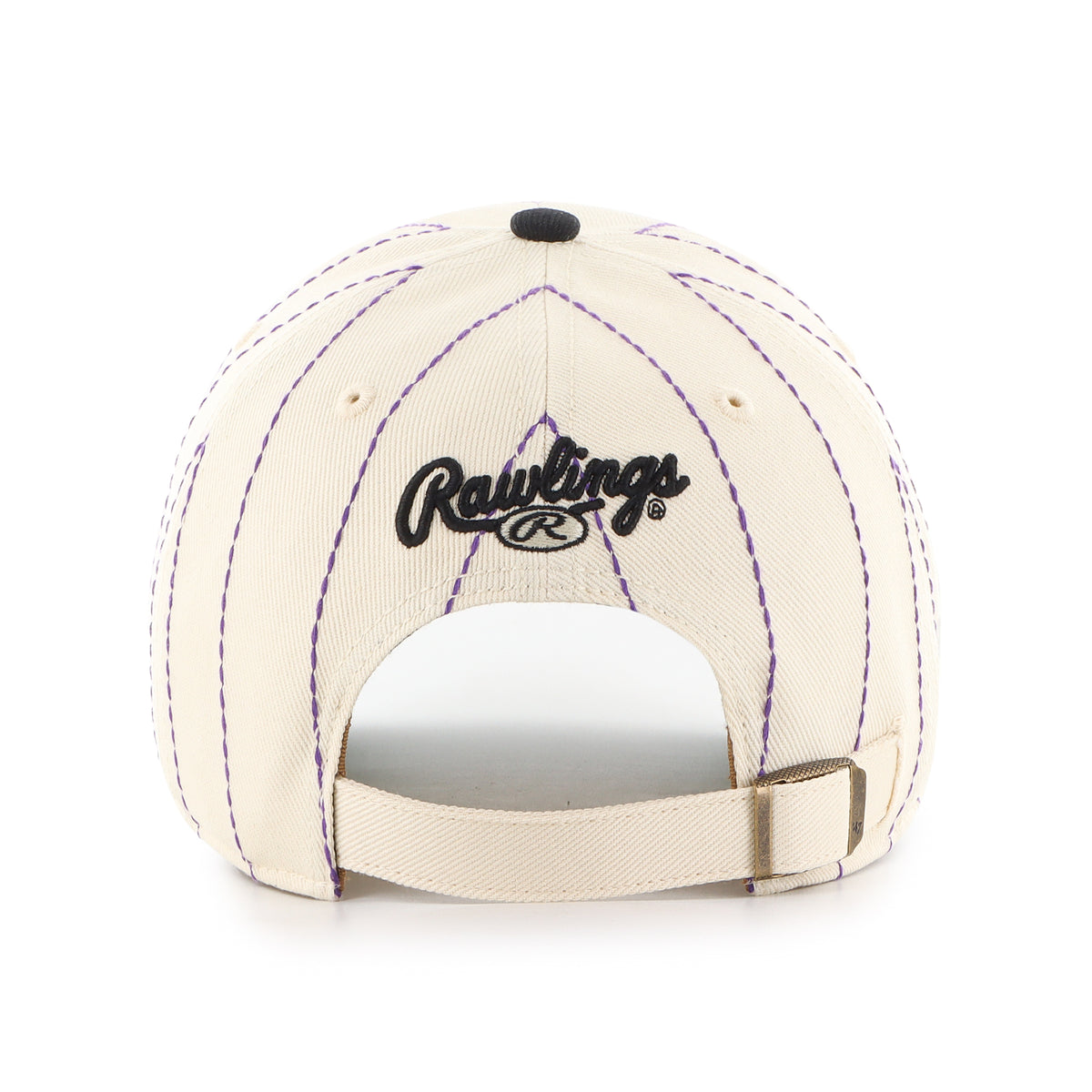 TAMPA BAY RAYS COOPERSTOWN RAWLINGS PINSTRIPE '47 CLEAN UP