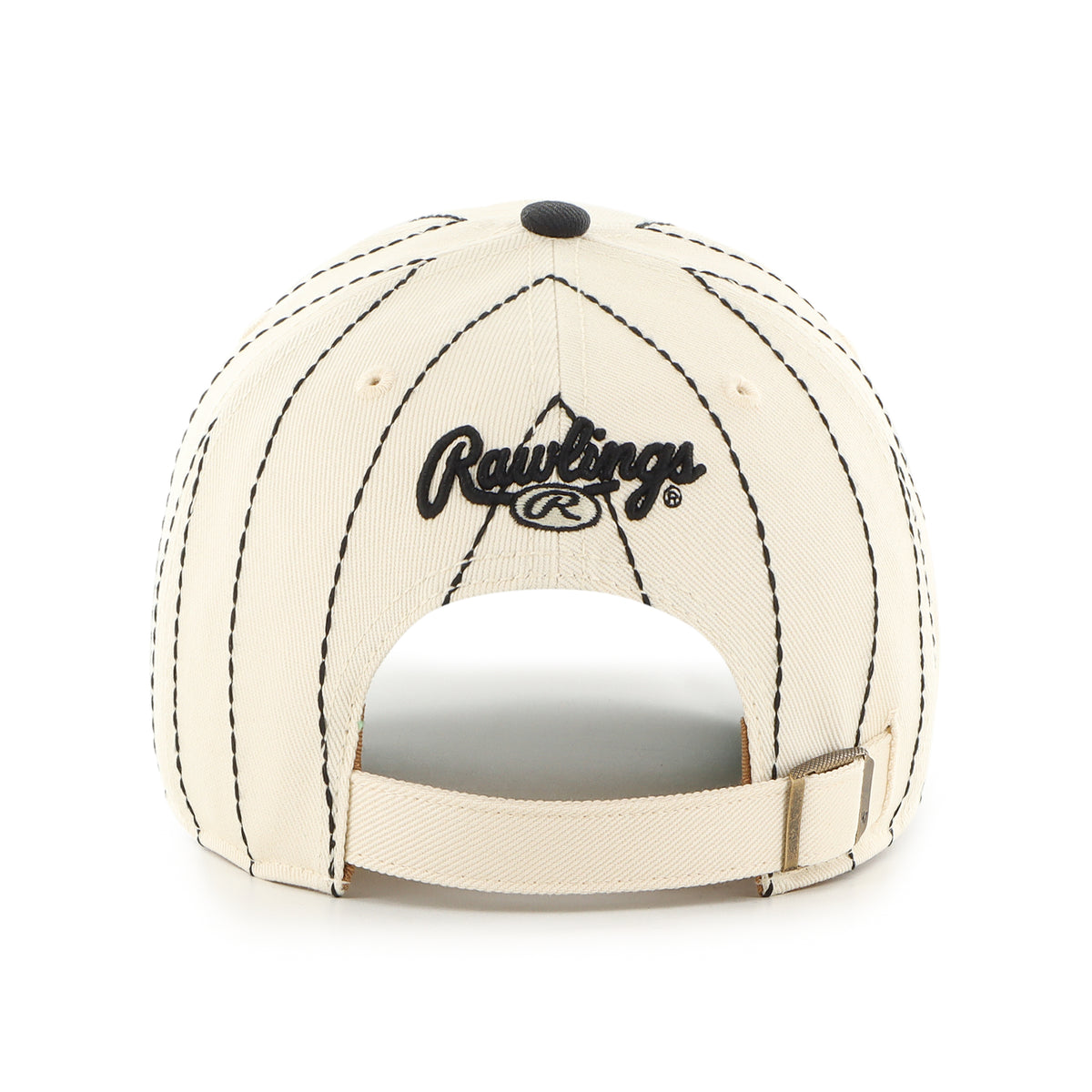 BALTIMORE ORIOLES COOPERSTOWN RAWLINGS PINSTRIPE '47 CLEAN UP