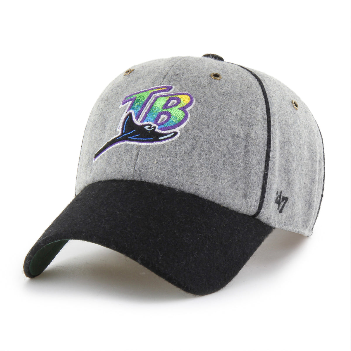 TAMPA BAY RAYS COOPERSTOWN BROCKE '47 CLEAN UP
