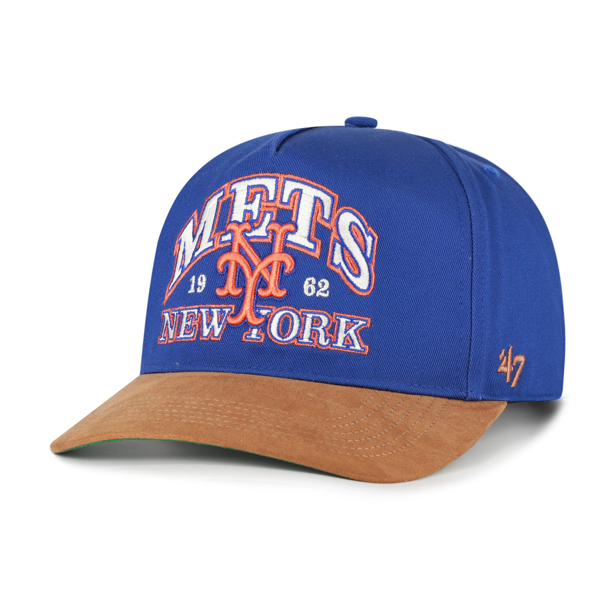 NEW YORK METS COOPERSTOWN BREAK WOOD SUEDE '47 HITCH