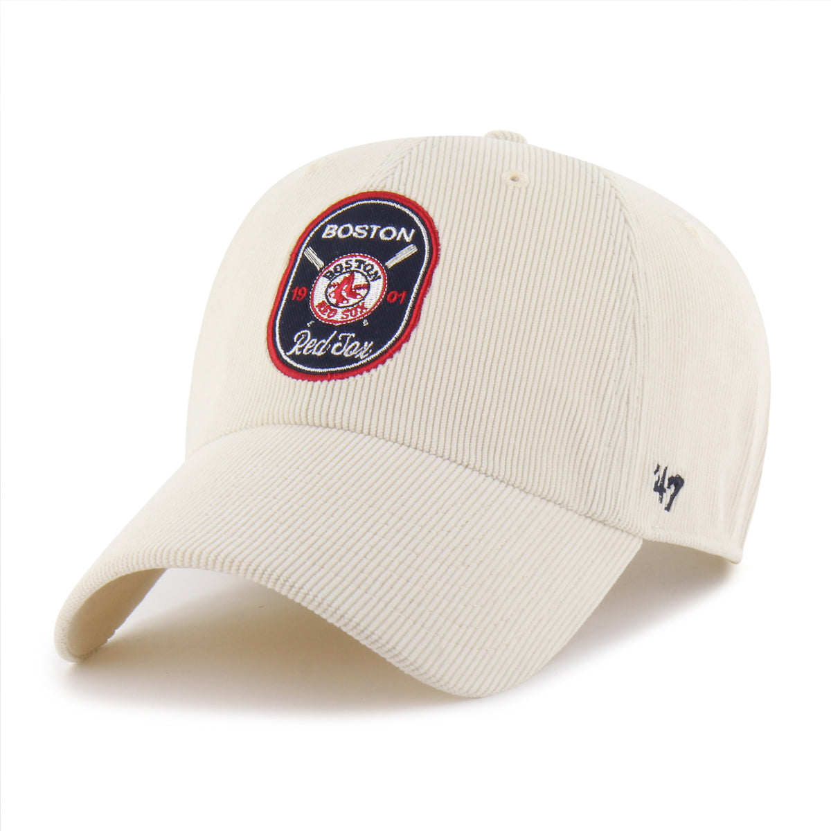 BOSTON RED SOX COOPERSTOWN CROSSPATCH CORD '47 CLEAN UP