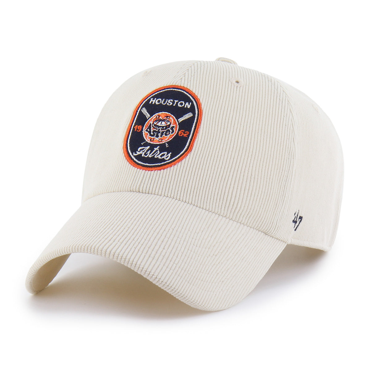 HOUSTON ASTROS COOPERSTOWN CROSSPATCH CORD '47 CLEAN UP