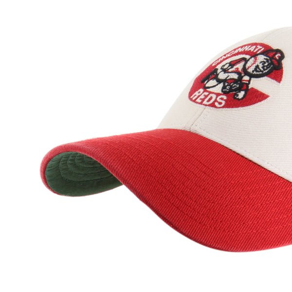 '47 Brand Cincinnati Reds Mesh Trucker Cap – Foam Front, Adjustable, Moisture-Wicking, Officially Licensed