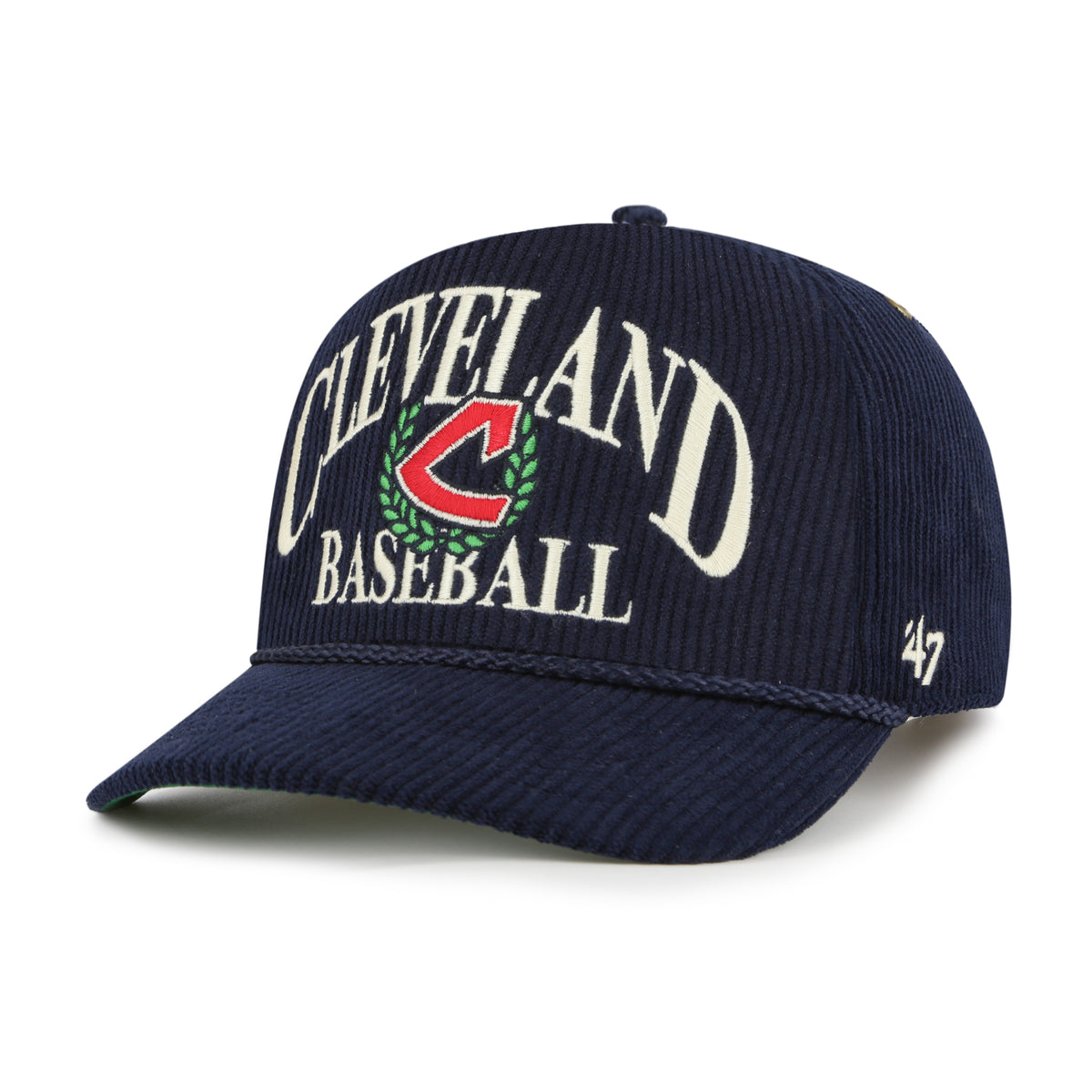 CLEVELAND GUARDIANS COOPERSTOWN PITCHOUT ROPE '47 HITCH