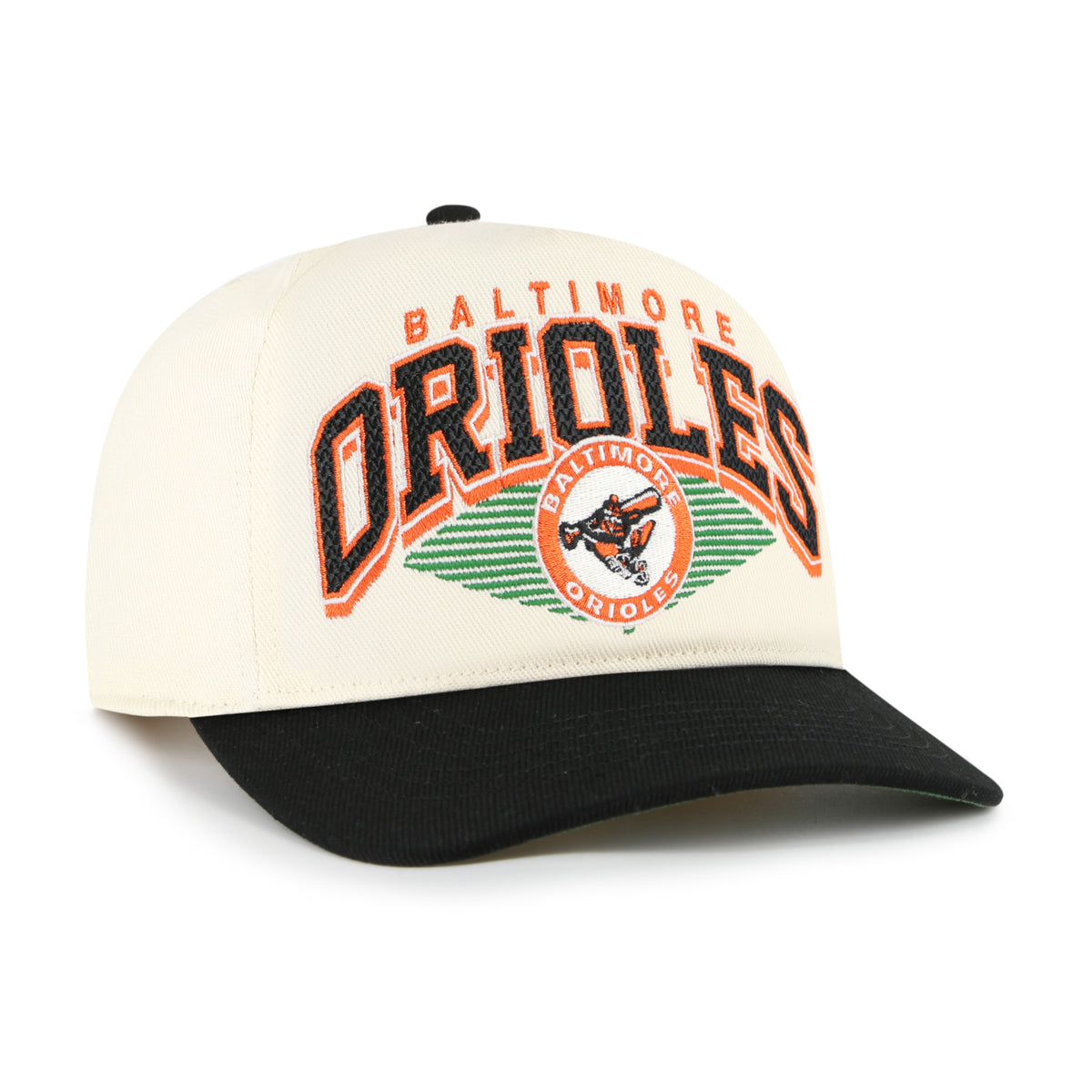 BALTIMORE ORIOLES COOPERSTOWN POMONA TWO TONE '47 HITCH KIDS