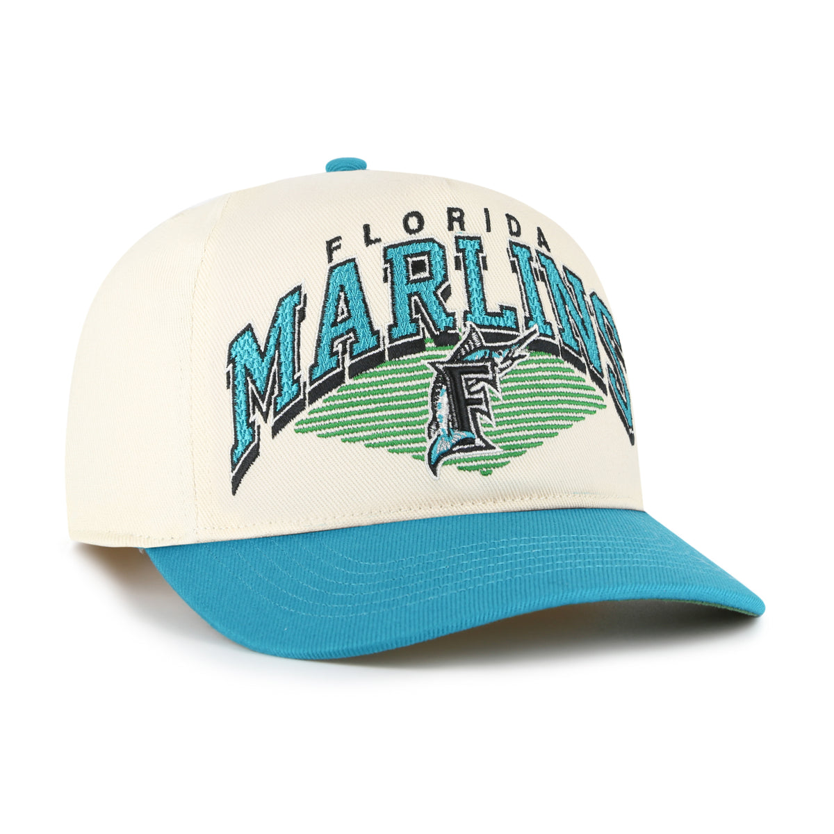 MIAMI MARLINS COOPERSTOWN POMONA TWO TONE '47 HITCH KIDS