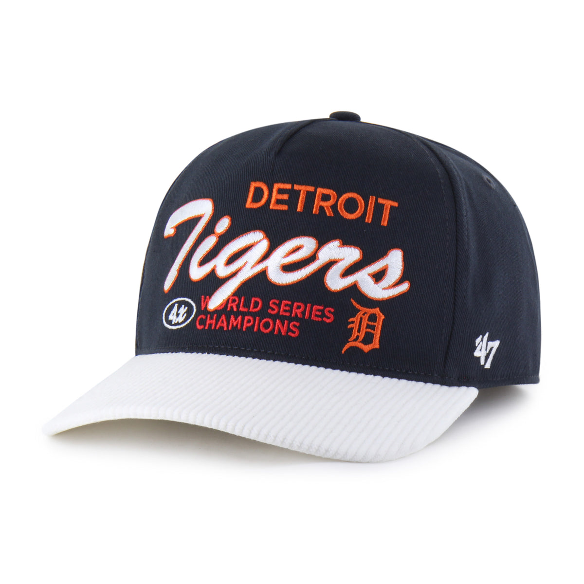 DETROIT TIGERS COOPERSTOWN WORLD SERIES MULTI TIME '47 HITCH RF RELAXED FIT