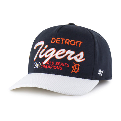 DETROIT TIGERS COOPERSTOWN WORLD SERIES MULTI TIME '47 HITCH RF RELAXED FIT