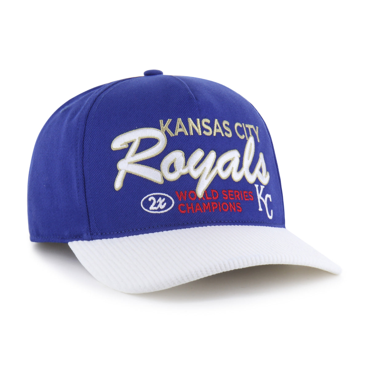 KANSAS CITY ROYALS COOPERSTOWN WORLD SERIES MULTI TIME '47 HITCH RF RELAXED FIT