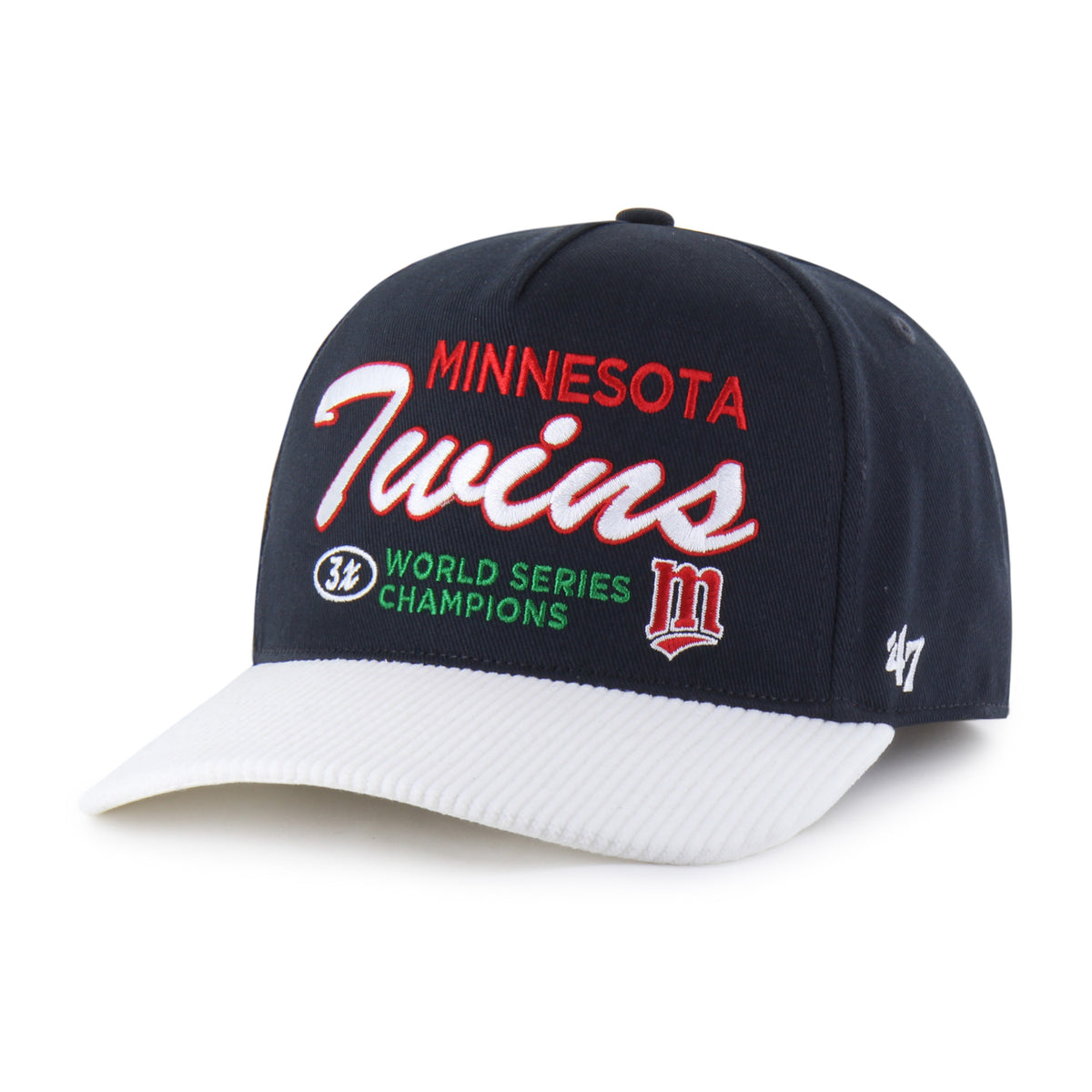 MINNESOTA TWINS COOPERSTOWN WORLD SERIES MLB MULTI TIME '47 HITCH RF RELAXED FIT