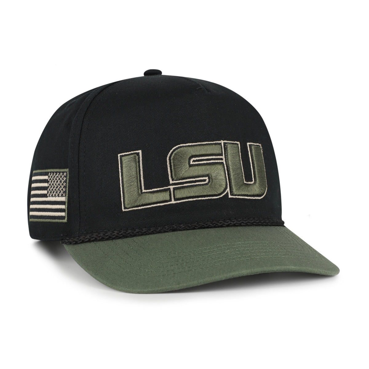 LOUISIANA STATE TIGERS LSU KHAKI ACCENTS '47 HITCH