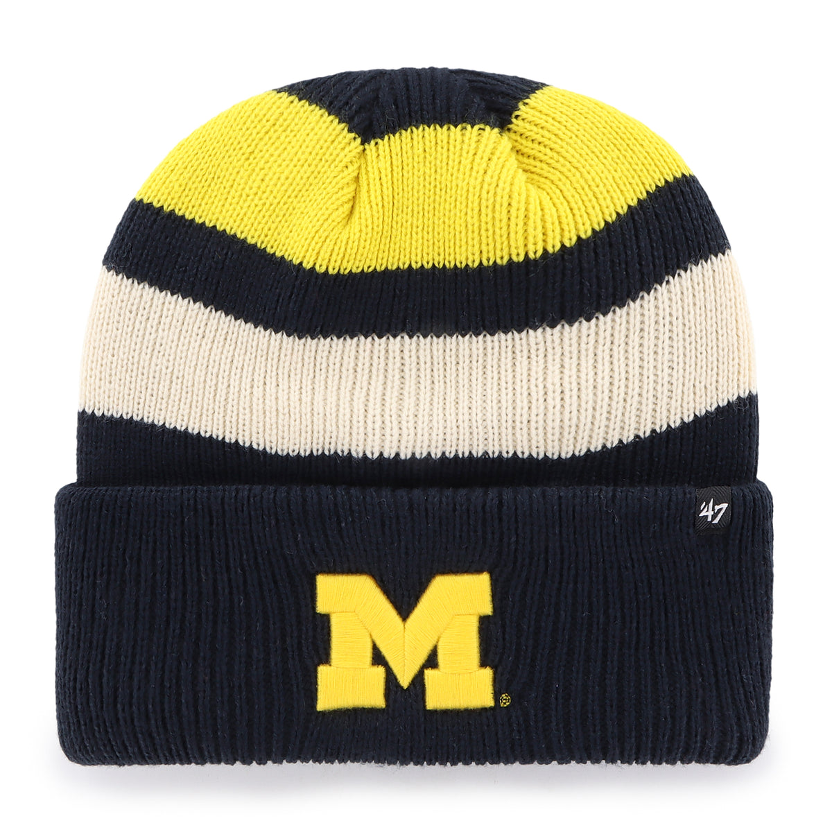 MICHIGAN WOLVERINES CLUBHOUSE JENNINGS '47 CUFF KNIT