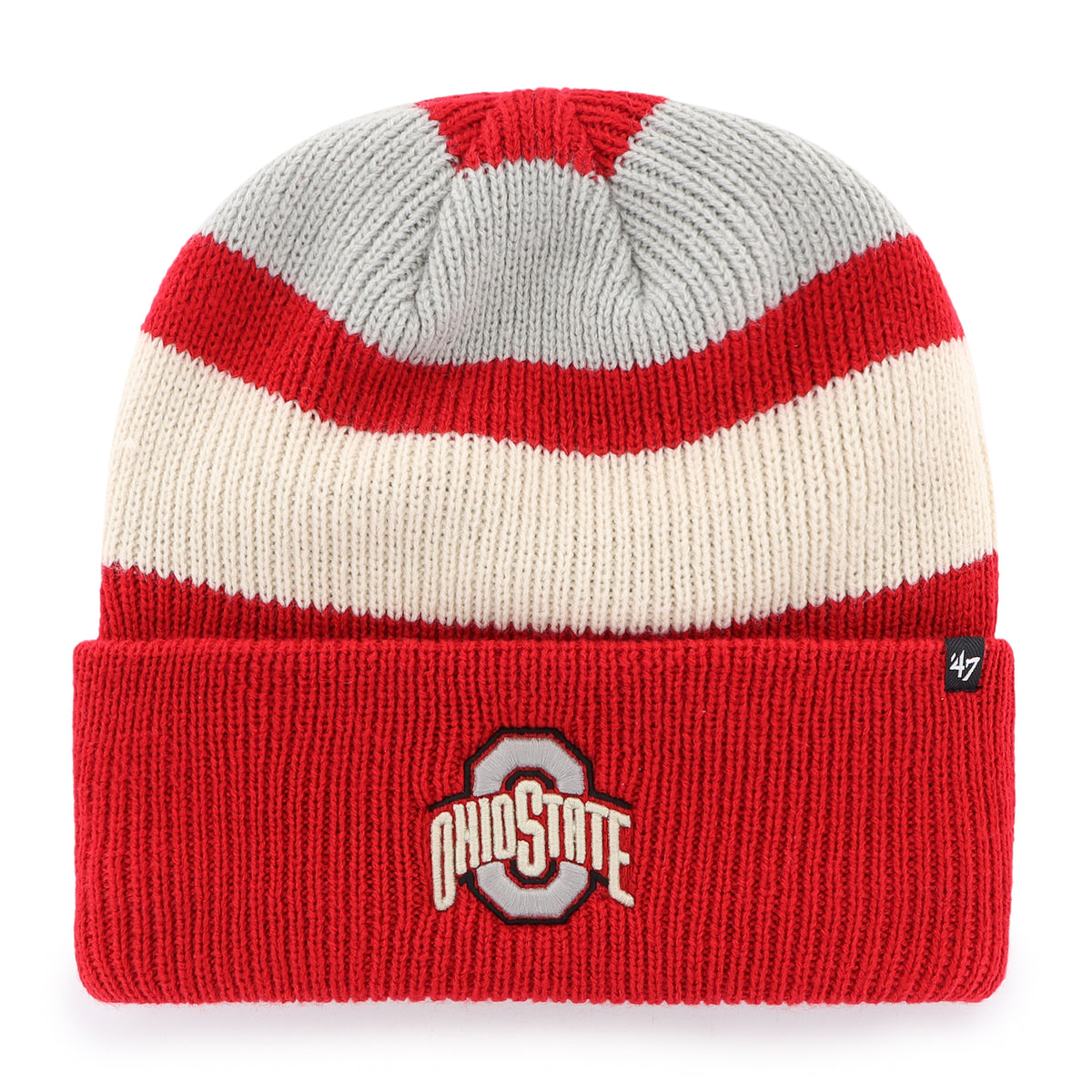 OHIO STATE BUCKEYES CLUBHOUSE JENNINGS '47 CUFF KNIT
