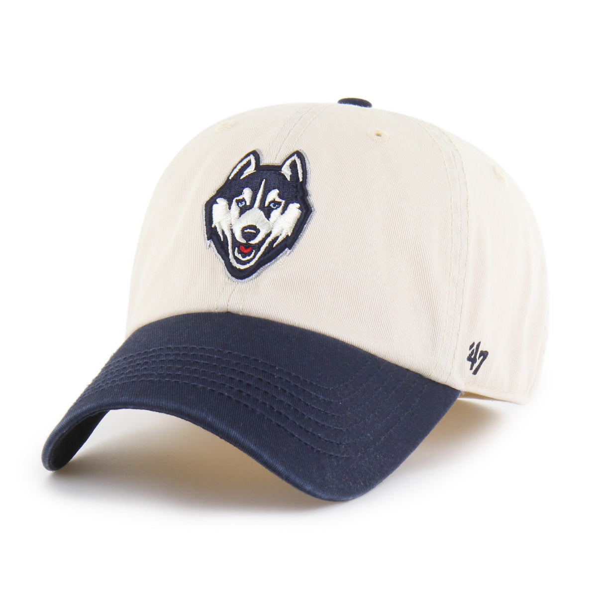 CONNECTICUT HUSKIES UCONN DOG TWO TONE CLASSIC '47 FRANCHISE
