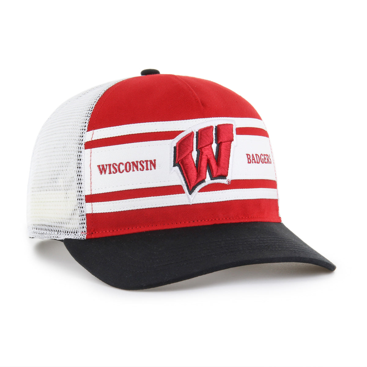 WISCONSIN BADGERS GRIDIRON SUPER STRIPE '47 HITCH RELAXED FIT