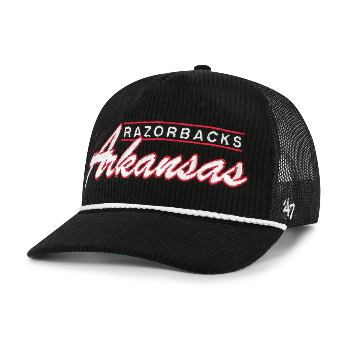 ARKANSAS RAZORBACKS DOUBLE HEADER MESH '47 HITCH RF RELAXED FIT
