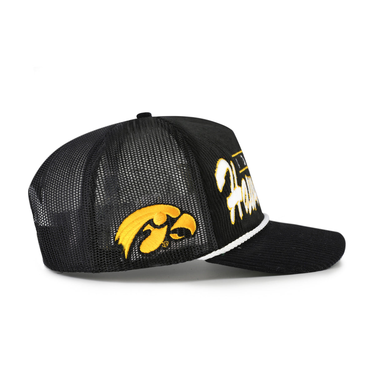 IOWA HAWKEYES DOUBLE HEADER MESH '47 HITCH RF RELAXED FIT