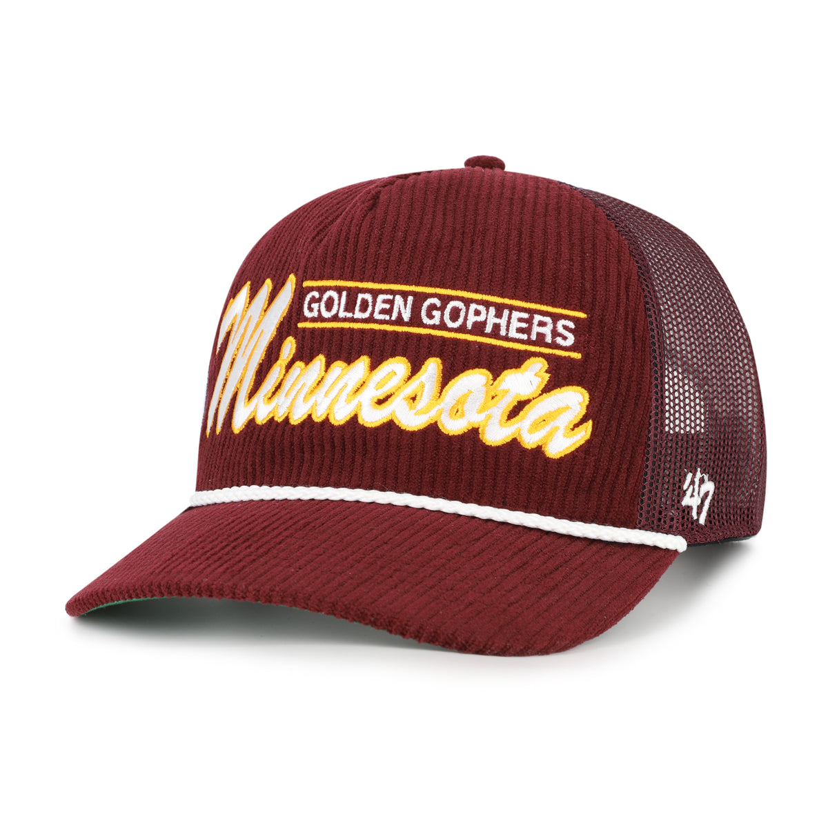 MINNESOTA GOLDEN GOPHERS DOUBLE HEADER MESH '47 HITCH RF RELAXED FIT