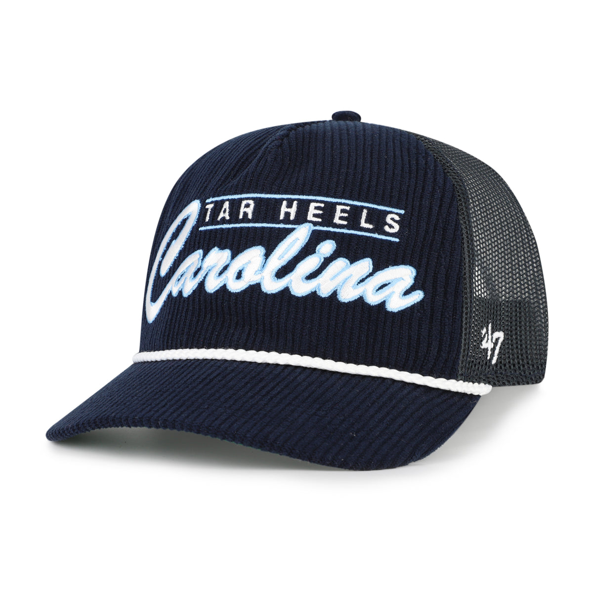 NORTH CAROLINA TAR HEELS UNC DOUBLE HEADER MESH '47 HITCH RF RELAXED FIT