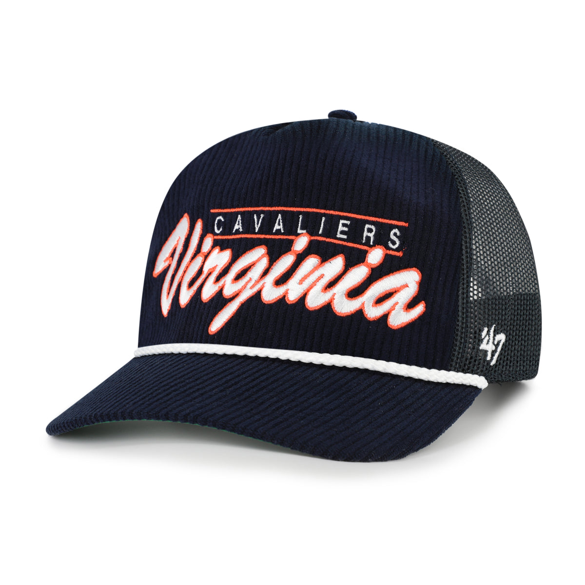 VIRGINIA CAVALIERS DOUBLE HEADER MESH '47 HITCH RF RELAXED FIT