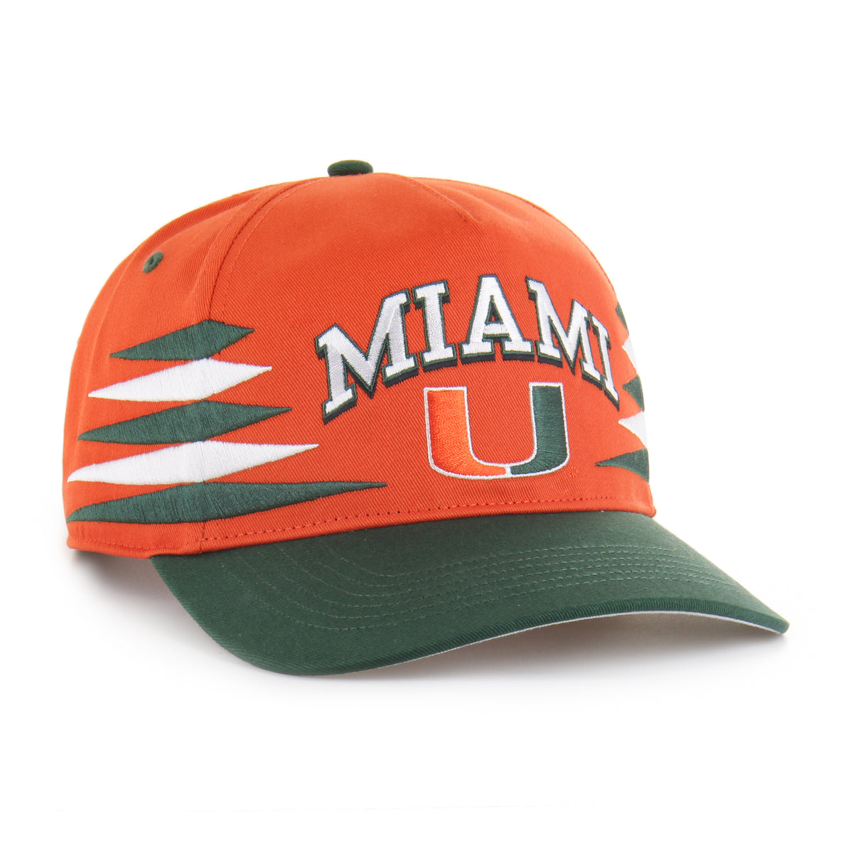 MIAMI HURRICANES DIAMOND CUT '47 HITCH