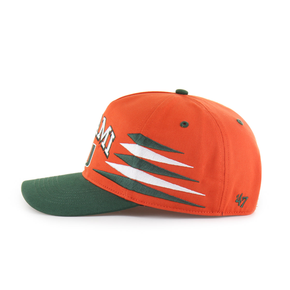MIAMI HURRICANES DIAMOND CUT '47 HITCH