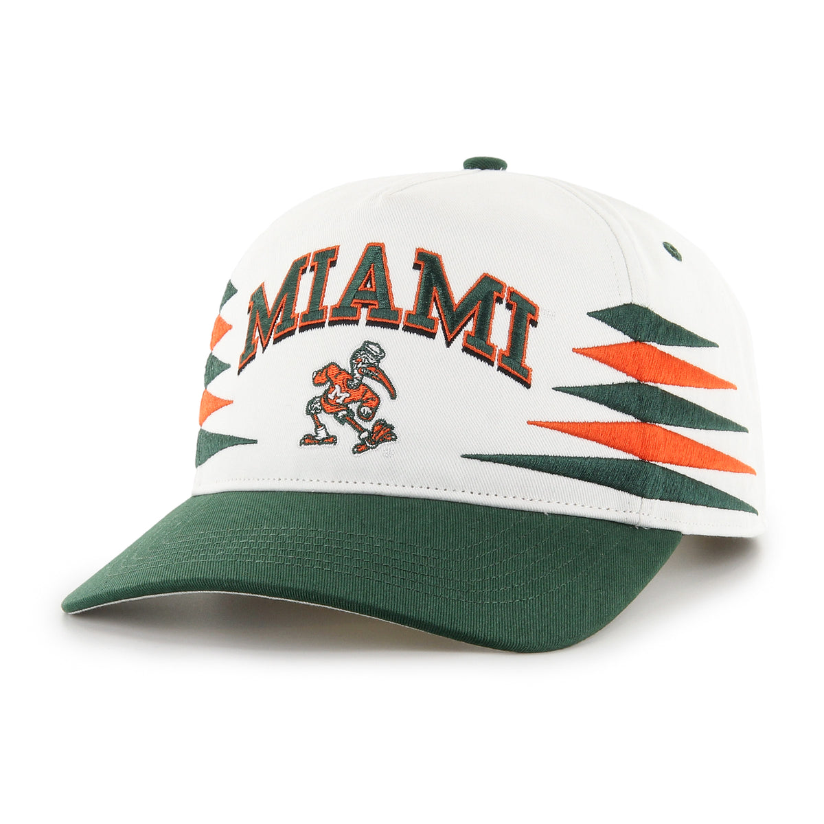 MIAMI HURRICANES DIAMOND CUT '47 HITCH