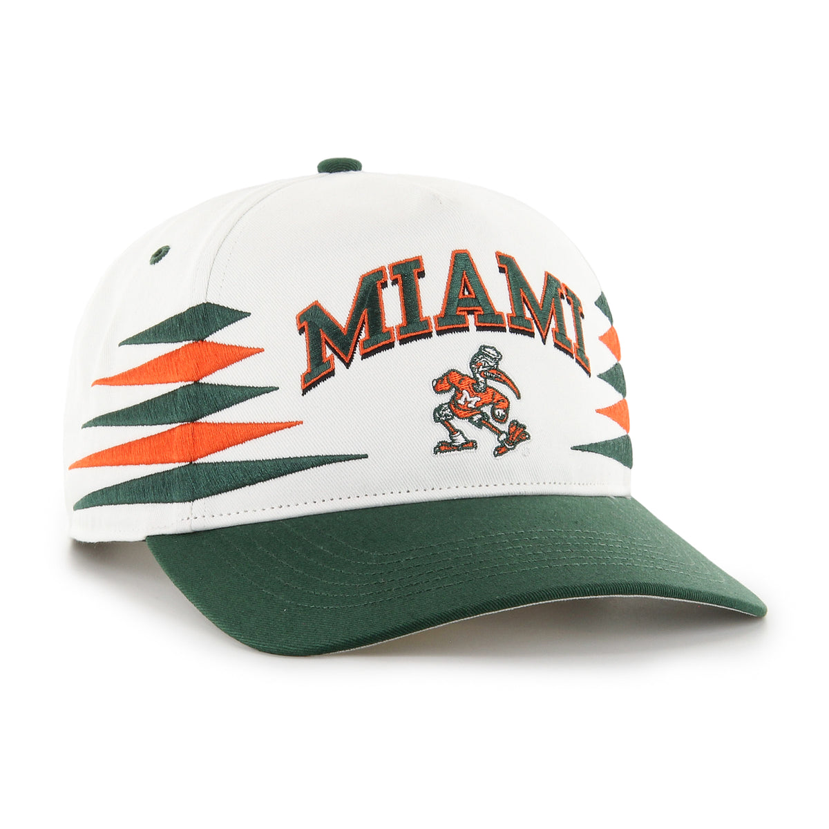 MIAMI HURRICANES DIAMOND CUT '47 HITCH