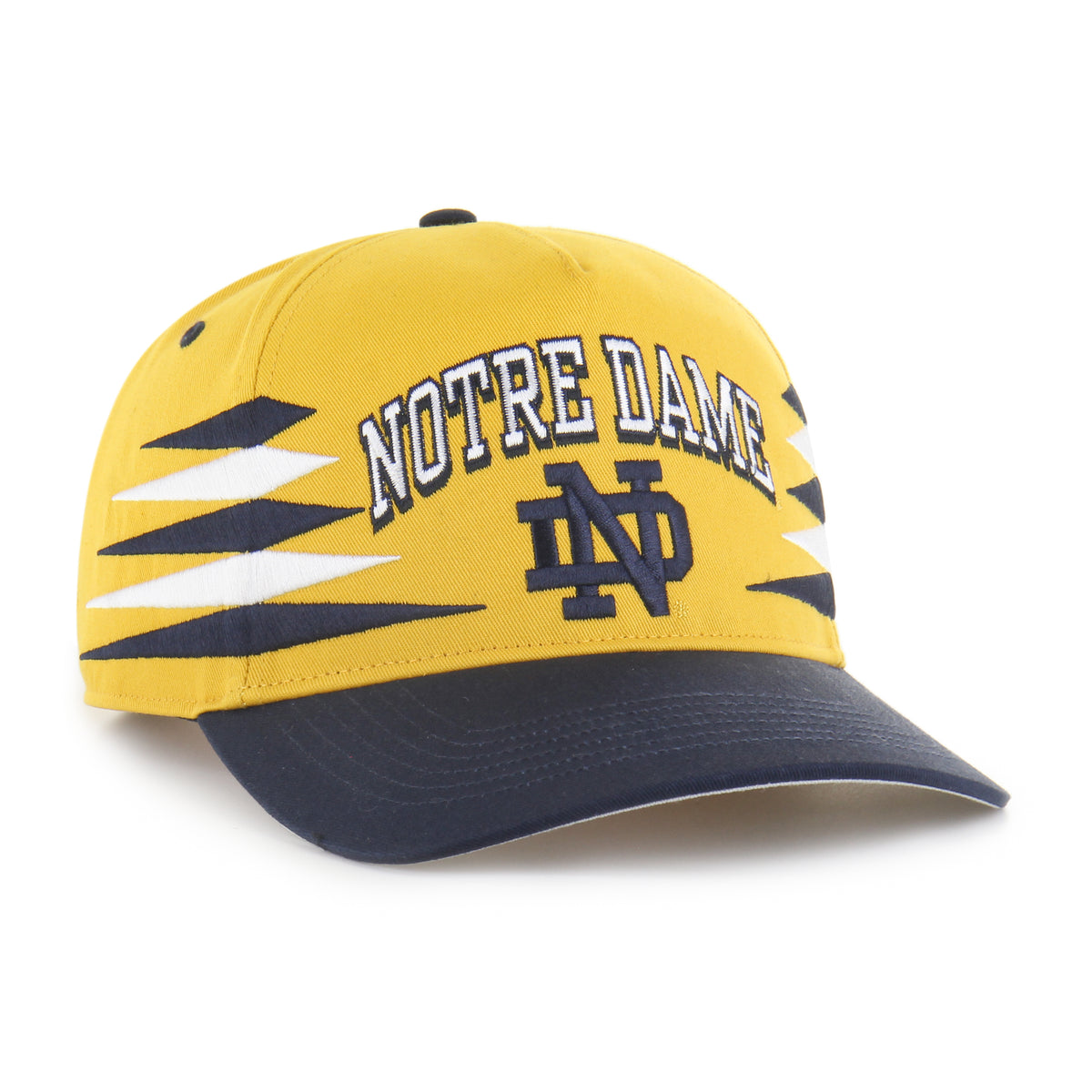 NOTRE DAME FIGHTING IRISH DIAMOND CUT '47 HITCH