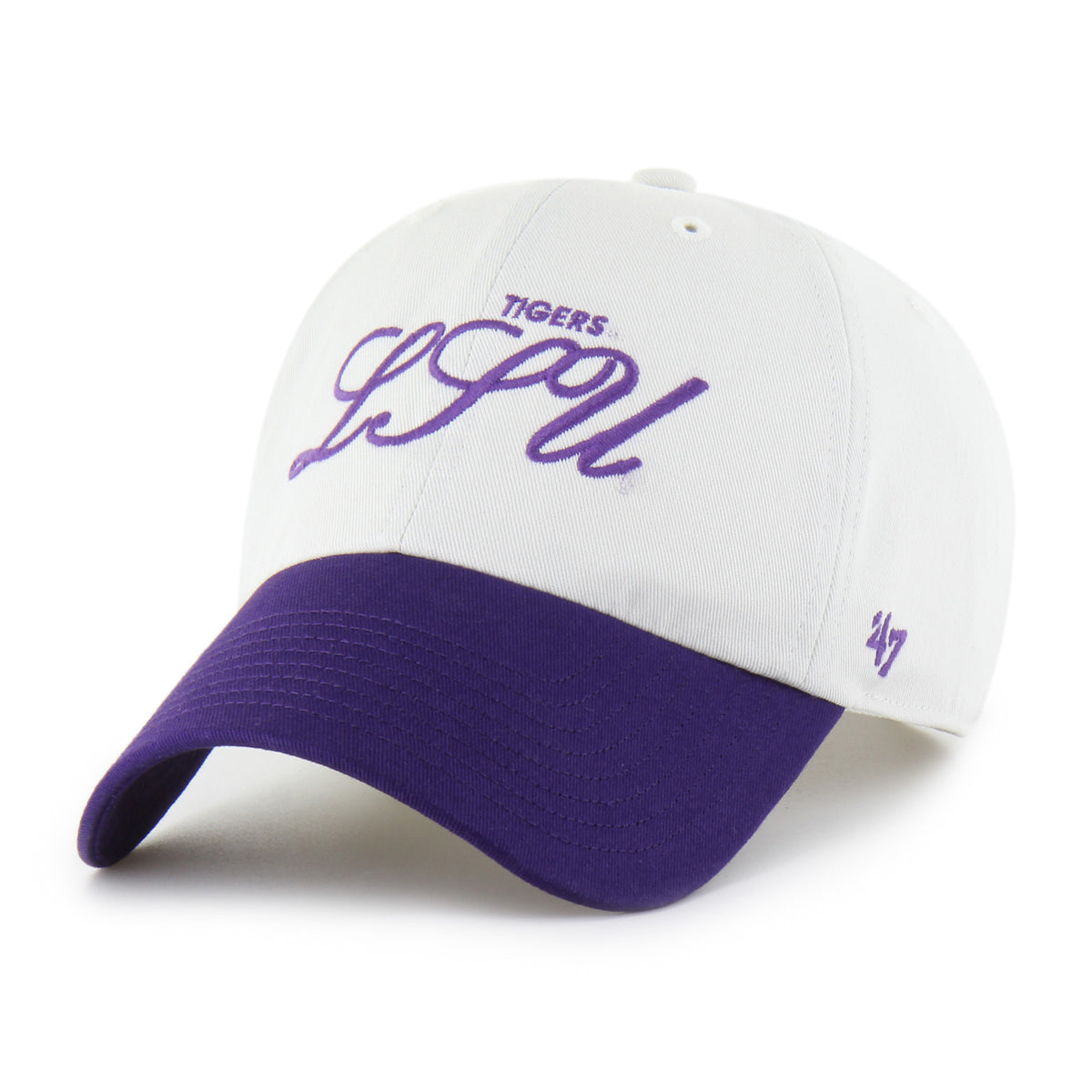 LOUISIANA STATE TIGERS LSU FOUNDATIONAL TWO TONE '47 CLEAN UP