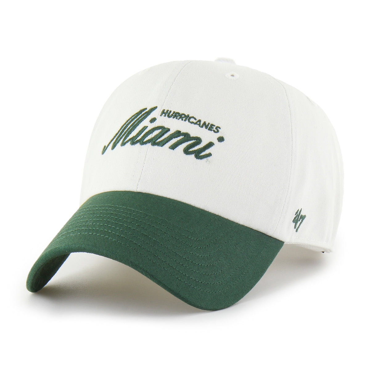 MIAMI HURRICANES FOUNDATIONAL TWO TONE '47 CLEAN UP