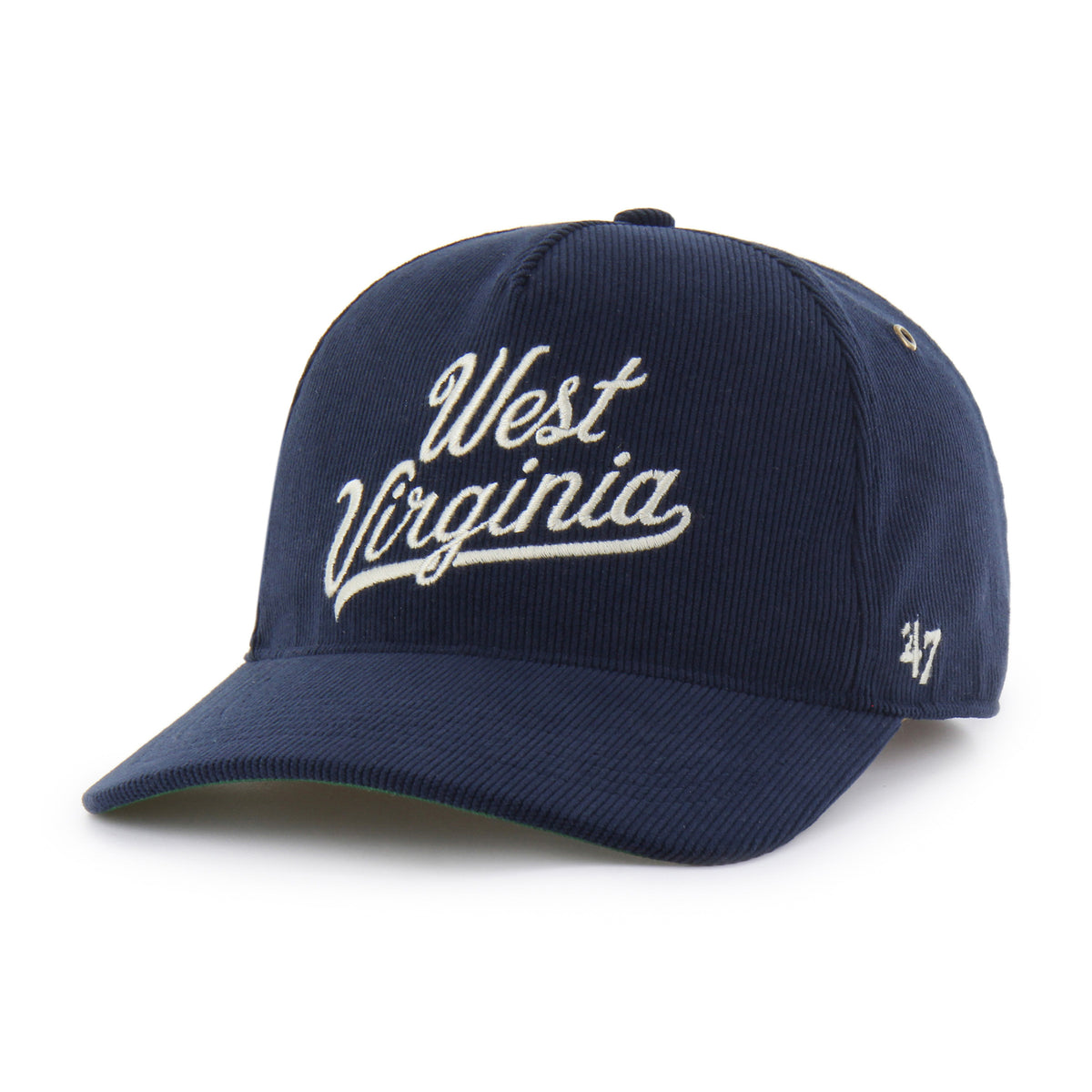 WEST VIRGINIA MOUNTAINEERS GRANDSTAND CORD '47 HITCH RF RELAXED FIT