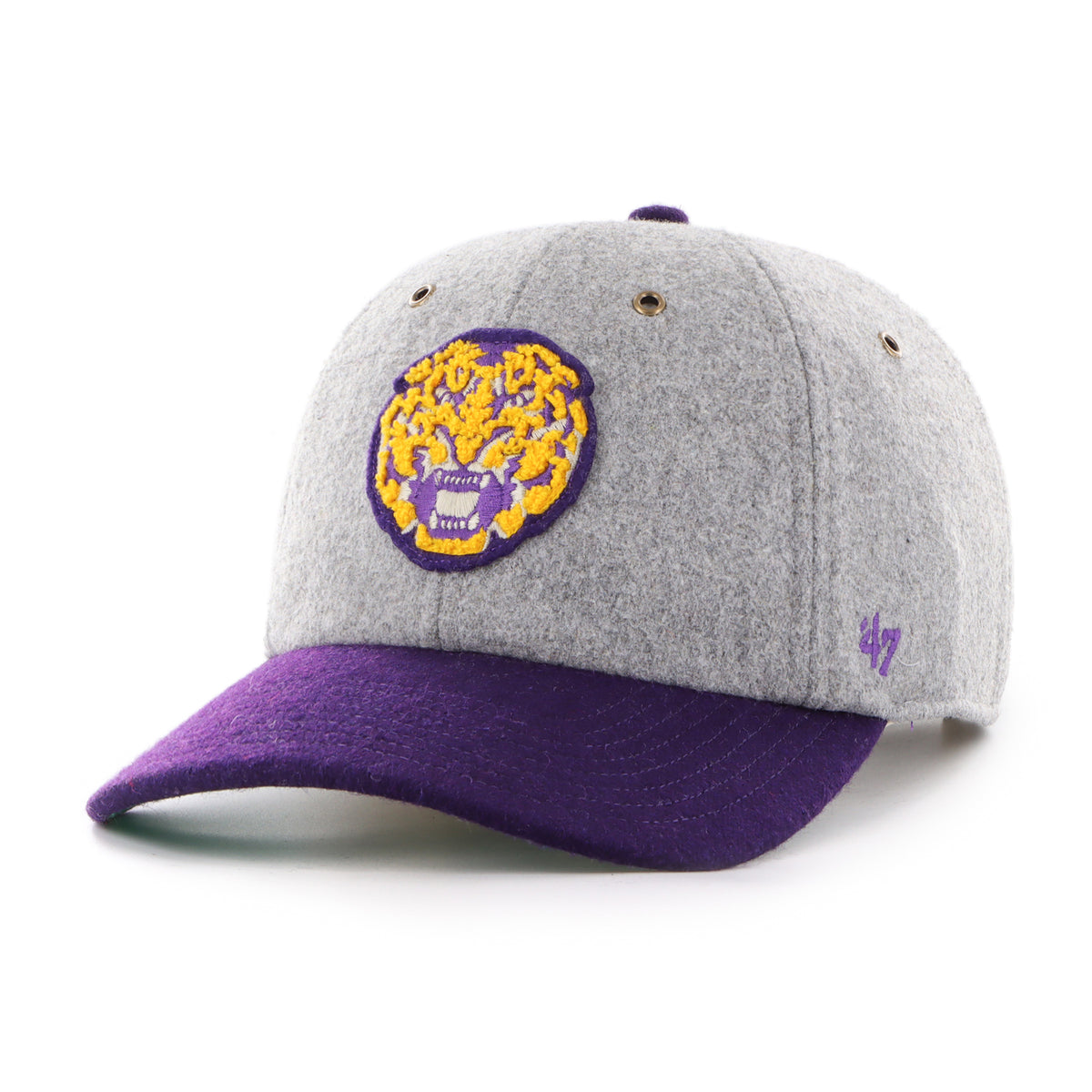 LOUISIANA STATE TIGERS LSU OFF CAMPUS '47 CLEAN UP MID FIT