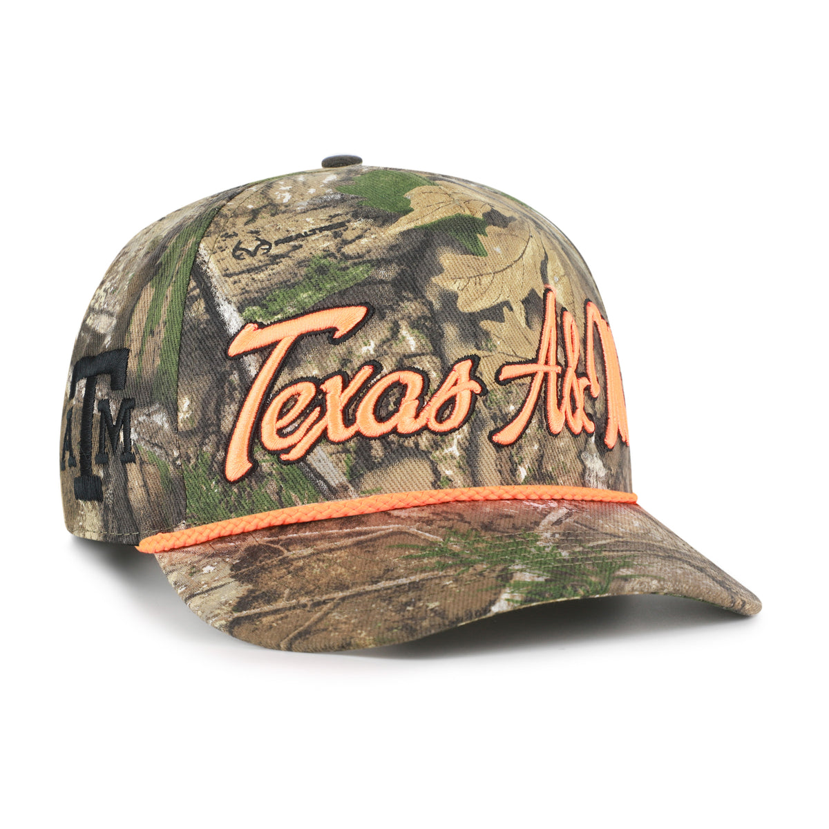 TEXAS A&M AGGIES OVERHAND SCRIPT REALTREE '47 HITCH