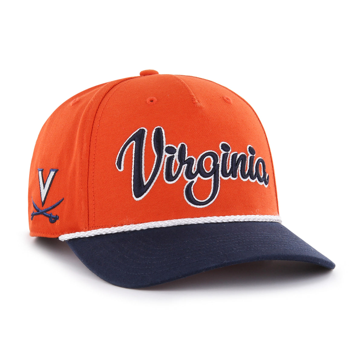 VIRGINIA CAVALIERS OVERHAND SCRIPT TWO TONE '47 MVP DV