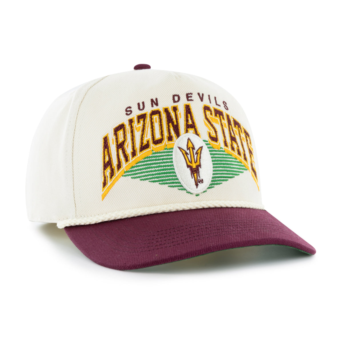 ARIZONA STATE SUN DEVILS ASU POMONA TWO TONE ROPE '47 HITCH