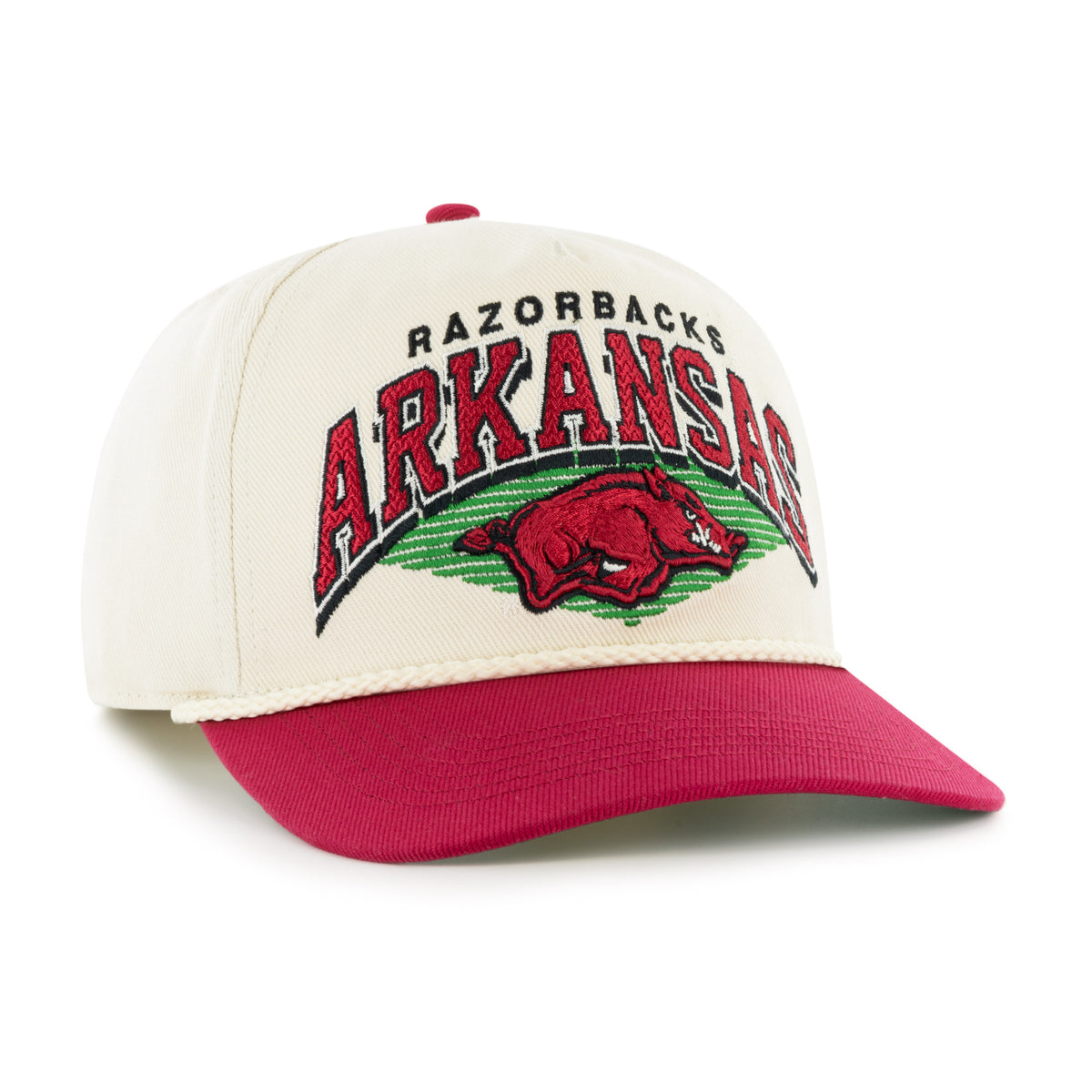ARKANSAS RAZORBACKS POMONA TWO TONE ROPE '47 HITCH