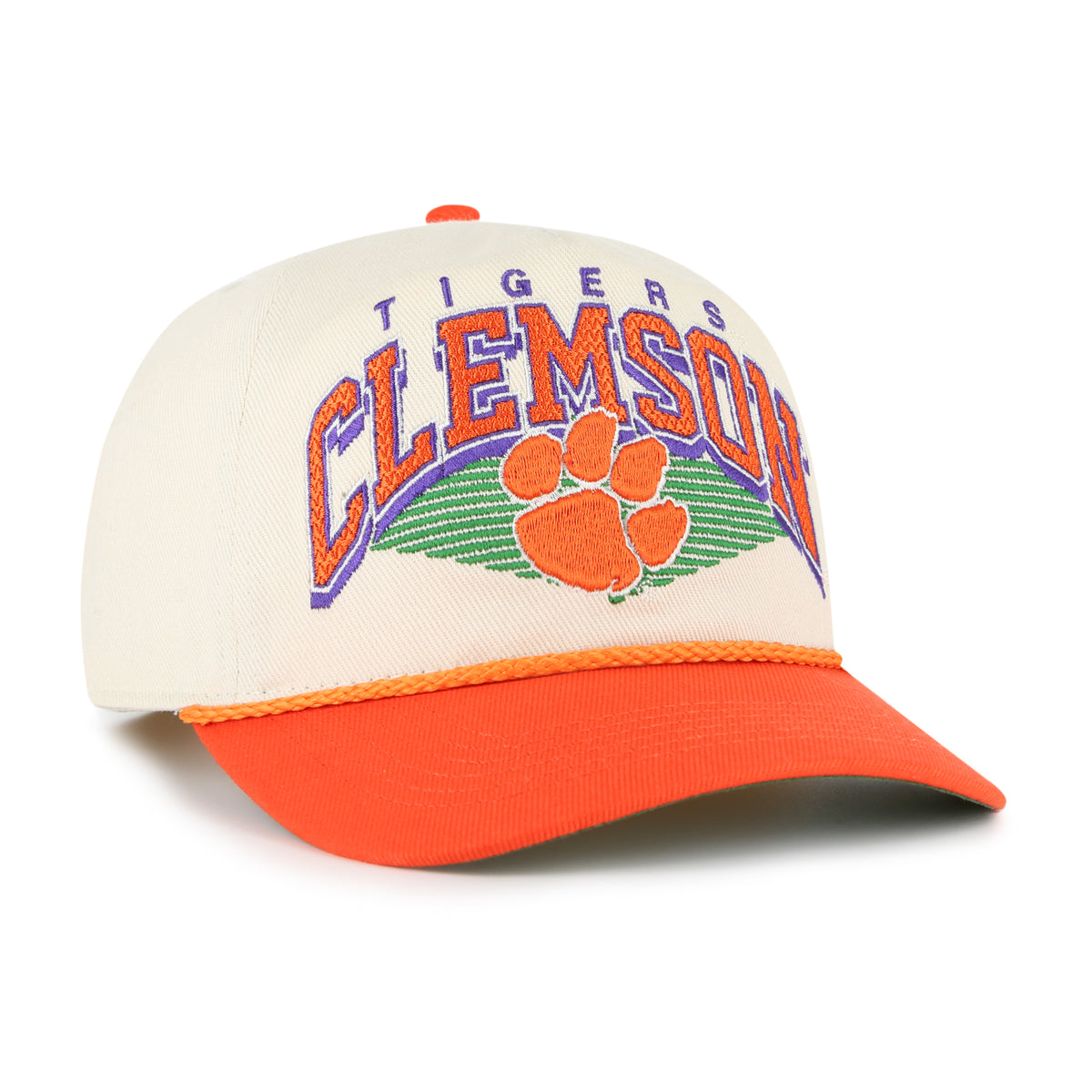 CLEMSON TIGERS POMONA TWO TONE ROPE '47 HITCH