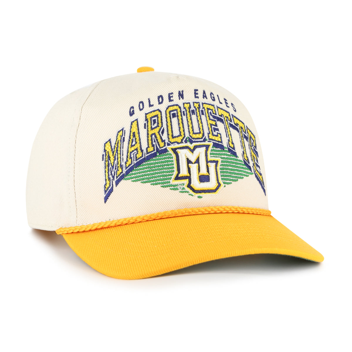 MARQUETTE GOLDEN EAGLES POMONA TWO TONE ROPE '47 HITCH