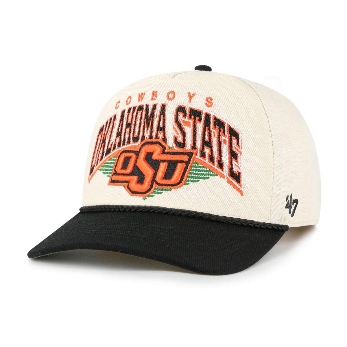 OKLAHOMA STATE COWBOYS POMONA TWO TONE ROPE '47 HITCH
